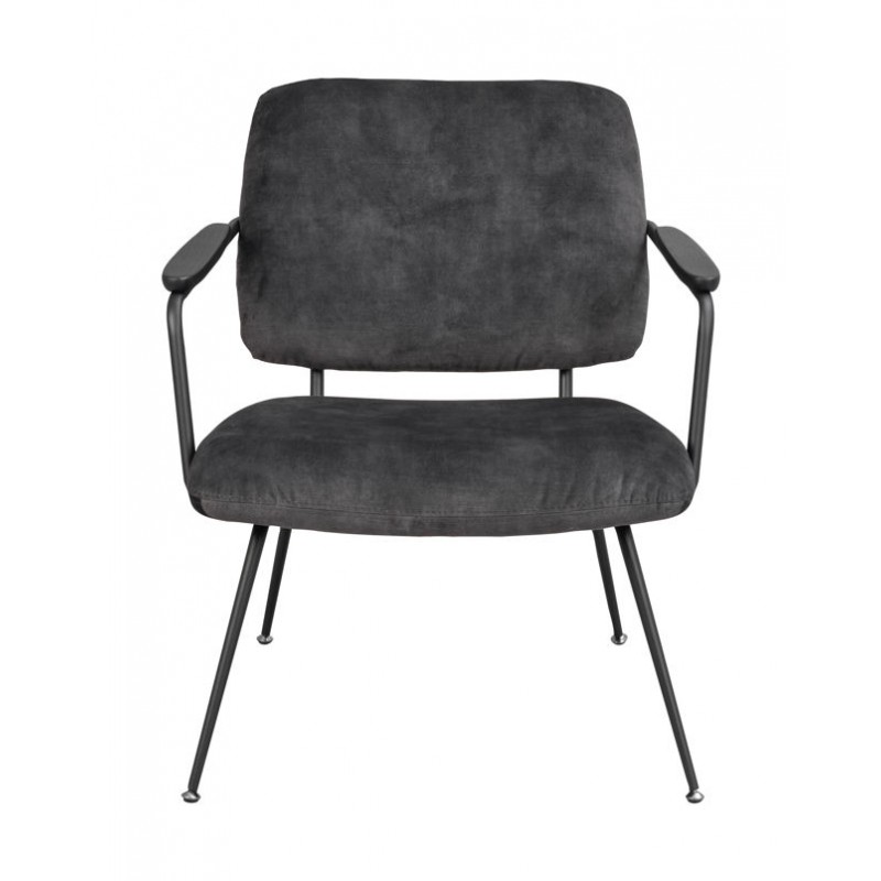 RO Prescott Lounge Chair Grey/Black